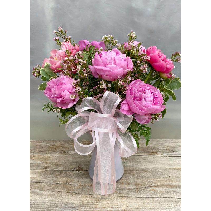 Pink Peony Bouquet  - Same Day Delivery