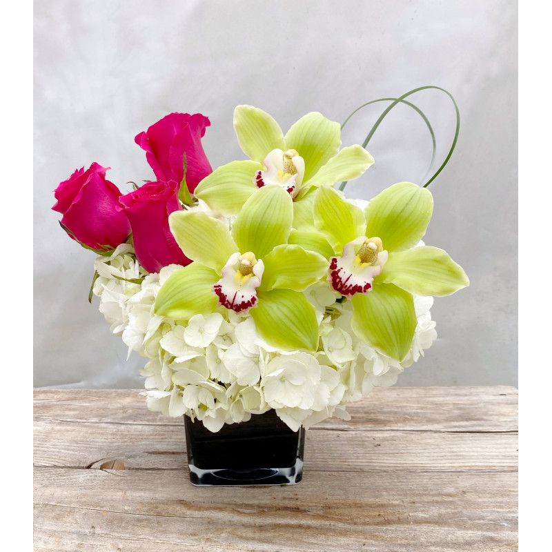 Bestsellers Orchids And Roses Bouquet Atlanta S Favorite Florist