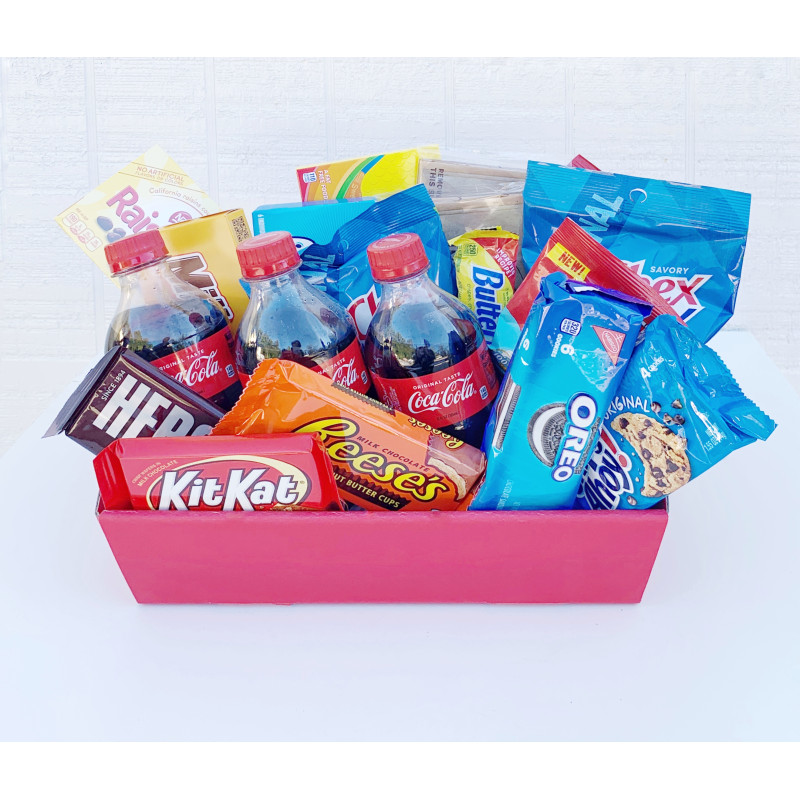 Gift Baskets Movie Night Snack Box Same Day Delivery