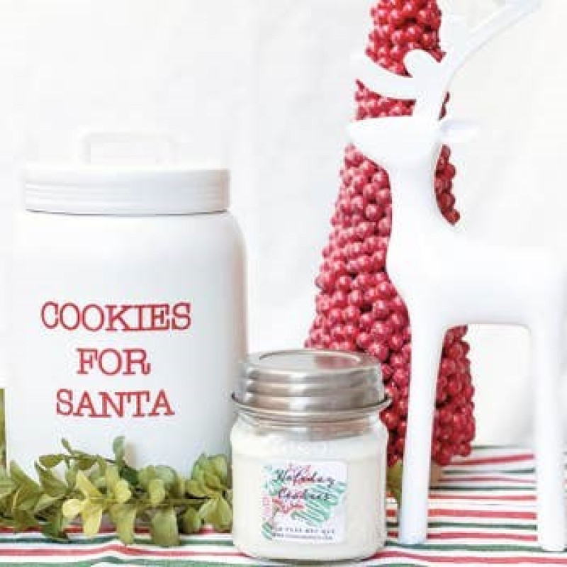 Holiday Cookies Candle 8 oz - Same Day Delivery