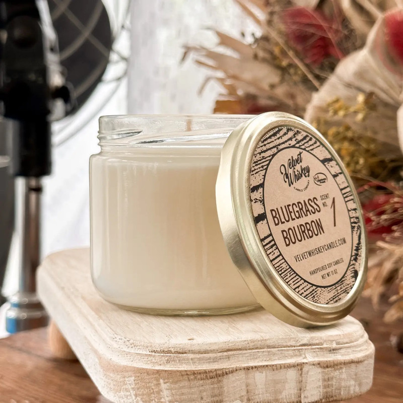 Bluegrass Bourbon Candle - Same Day Delivery