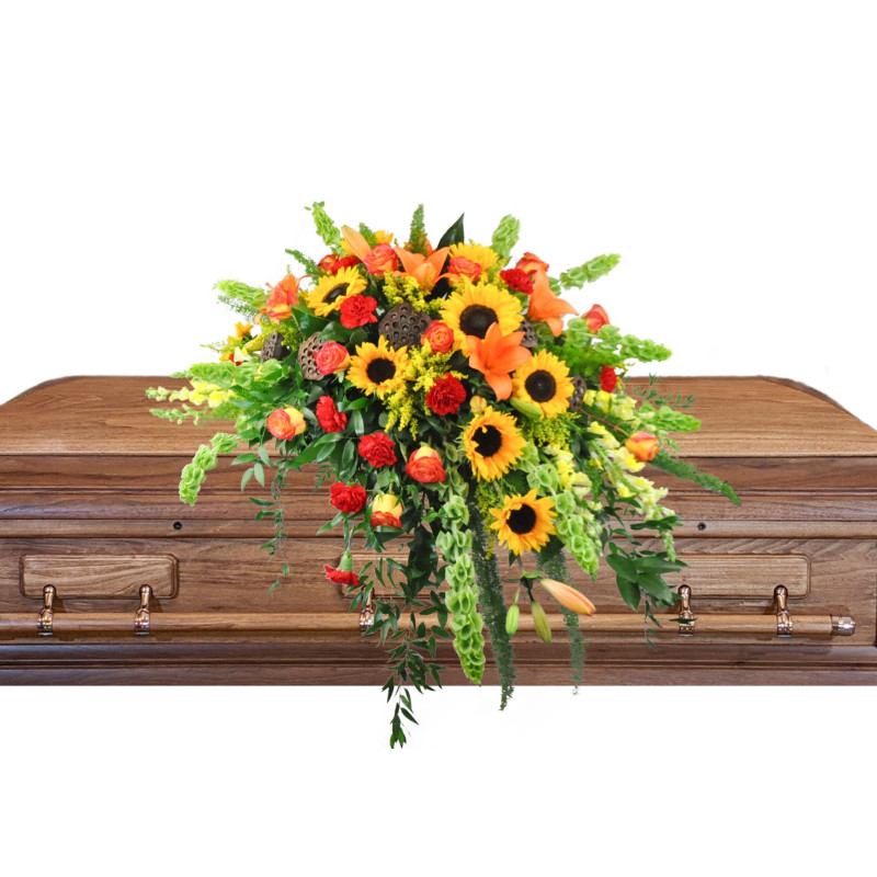 Bright Memories Casket Spray - Same Day Delivery