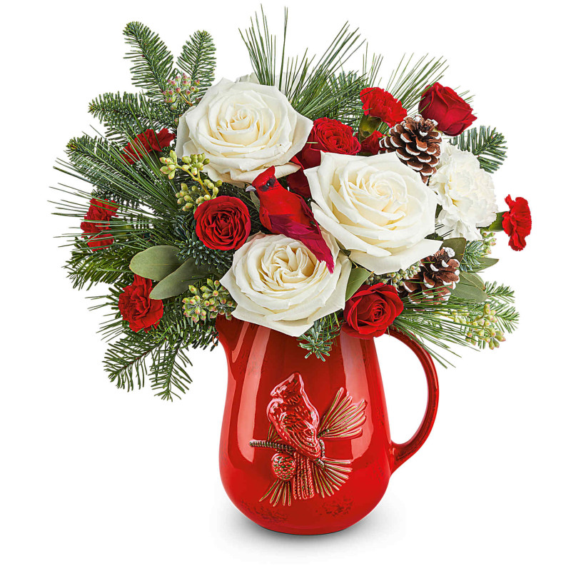 Red Cardinal Bouquet - Same Day Delivery