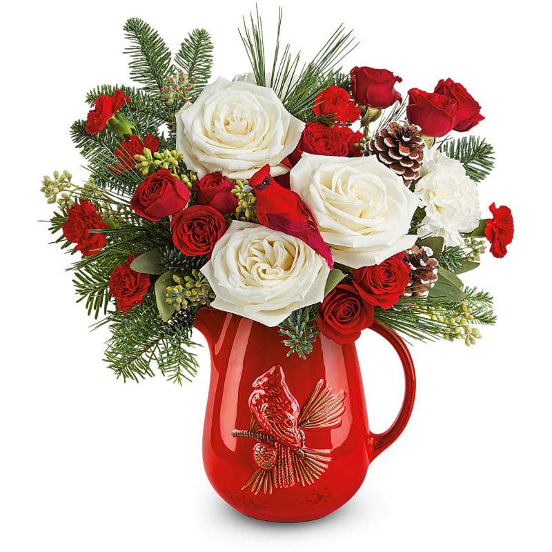 Red Cardinal Bouquet - Same Day Delivery