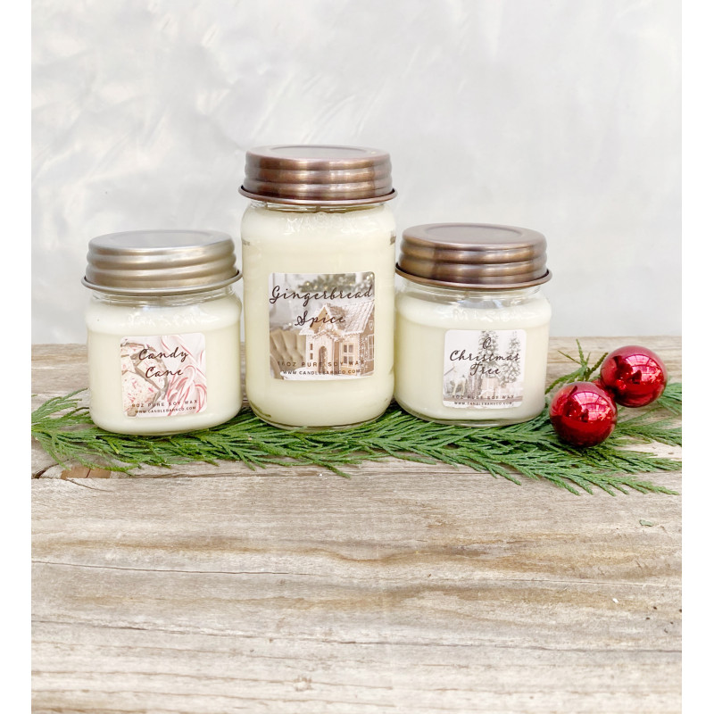 Christmas Candle Trio - Same Day Delivery