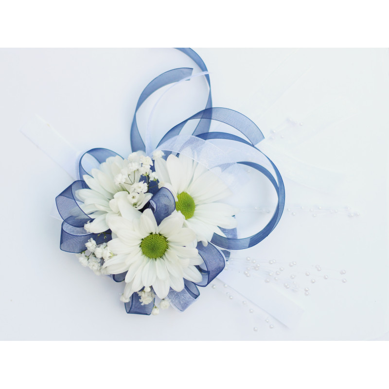Daisy Wrist Corsage - Same Day Delivery