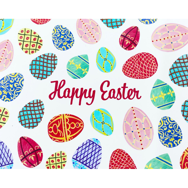 Easter Full Size Greeting Card - Same Day Delivery