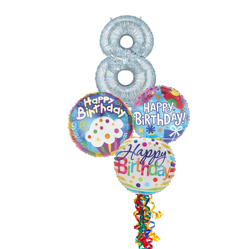 Giant Number Birthday Balloon - Same Day Delivery