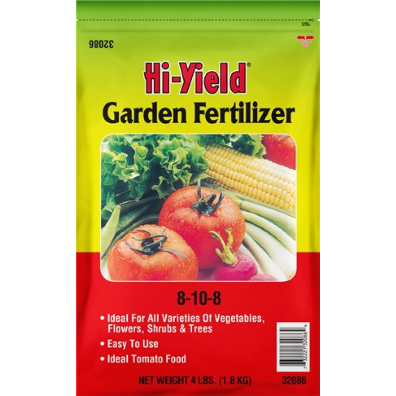 Hi-Yield Garden Fertilizer 4 lb bag - Same Day Delivery