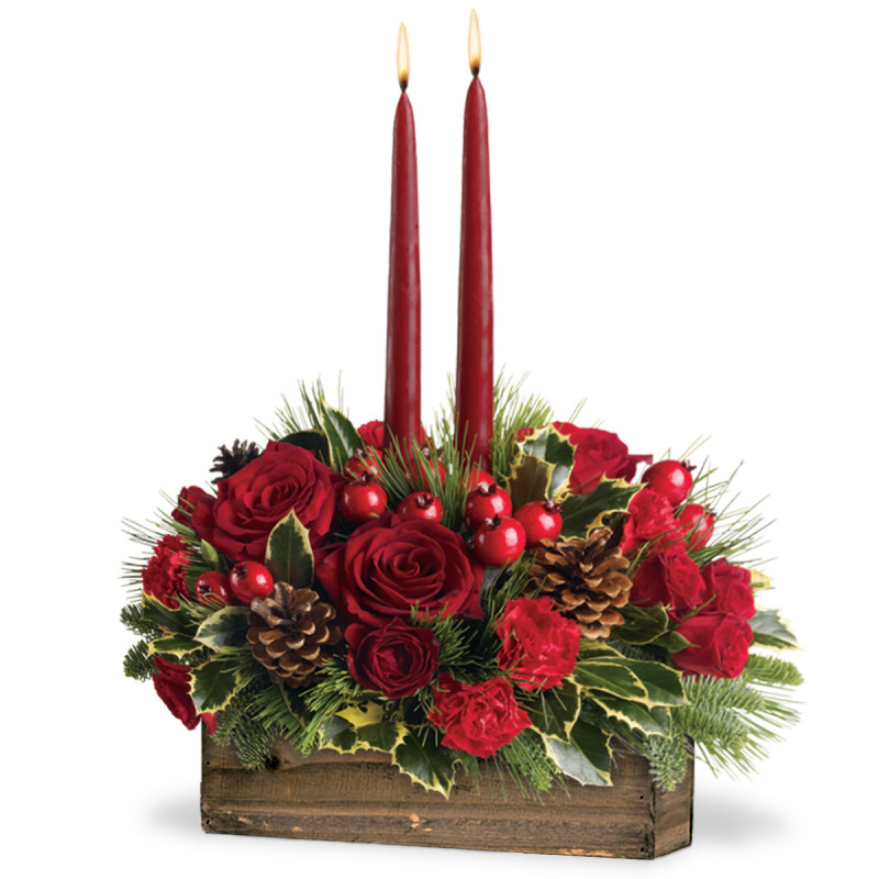 Holiday Gathering Centerpiece - Same Day Delivery