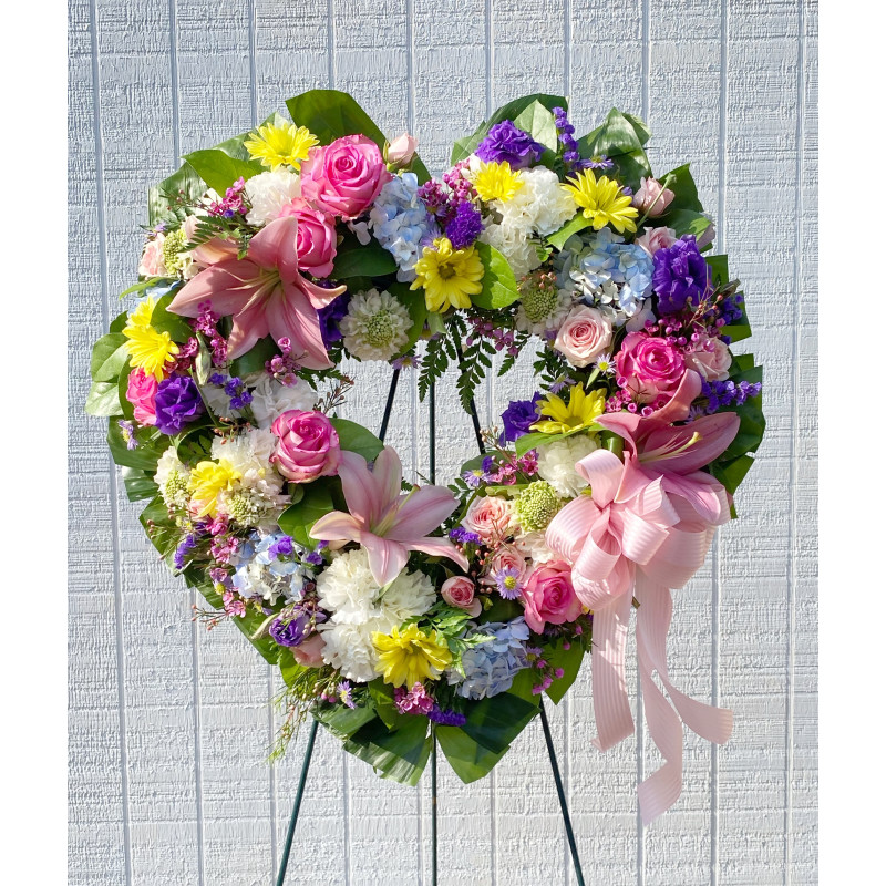 In Our Heart Forever Wreath - Same Day Delivery