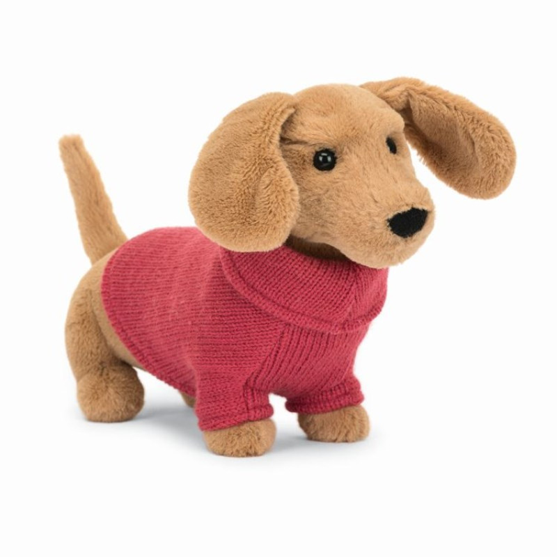 Sweater Sausage Dog Pink - Same Day Delivery