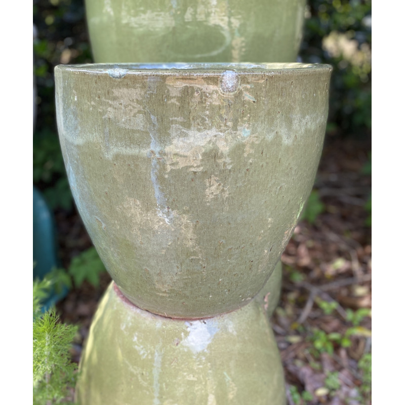 Light Green Pottery Medium - Same Day Delivery