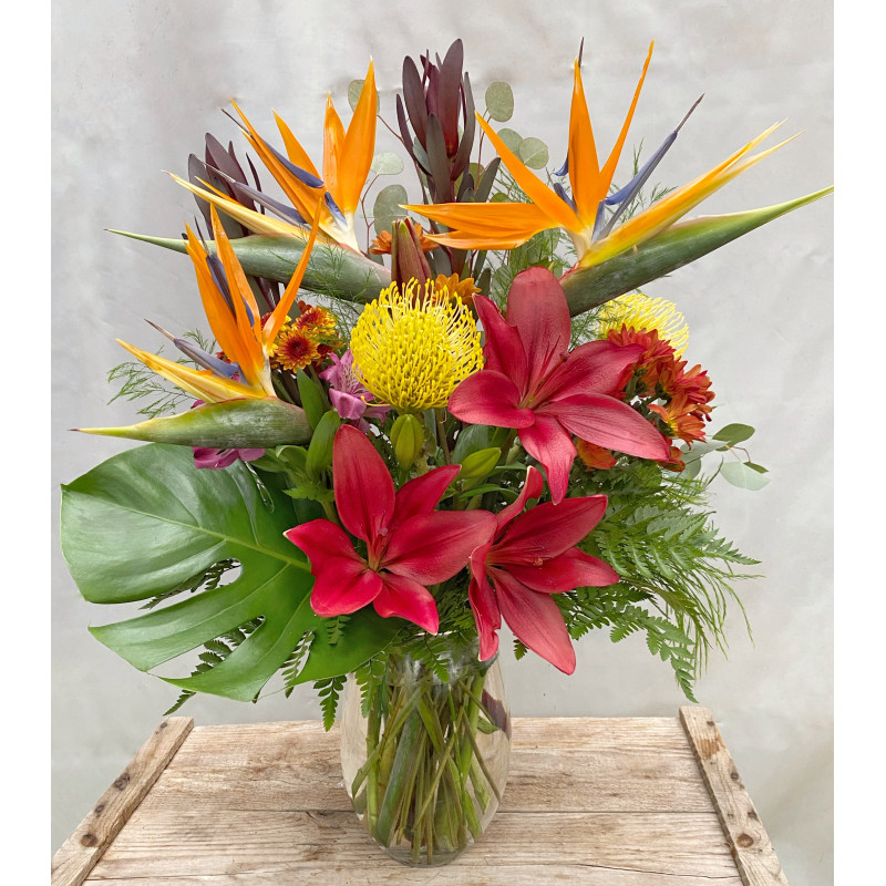 Bird of Paradise Bouquet - Same Day Delivery
