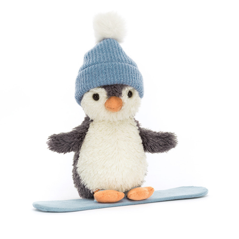 Peanut Penguin Snowboarding Small  - Same Day Delivery