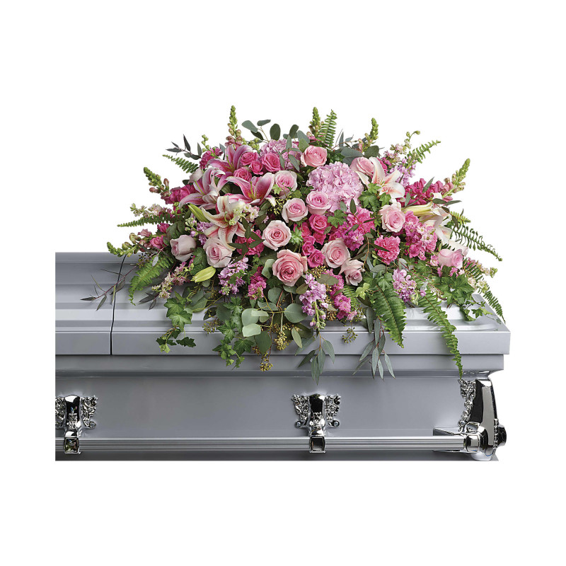 Pink Casket Spray - Same Day Delivery