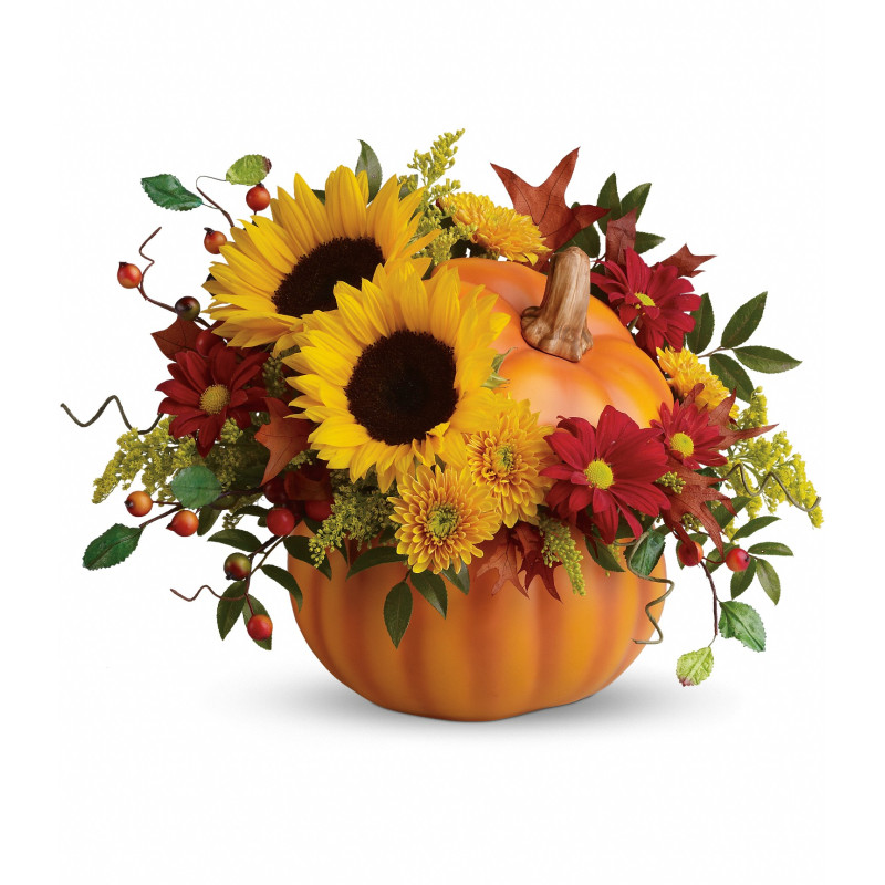 Pretty Pumpkin Bouquet - Same Day Delivery