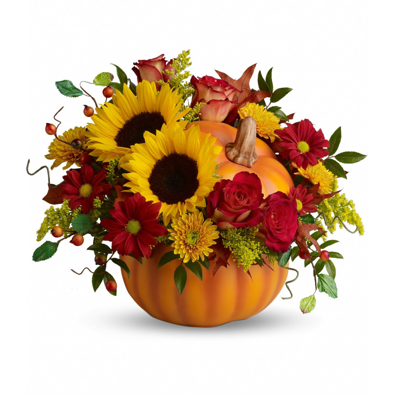 Pretty Pumpkin Bouquet - Same Day Delivery