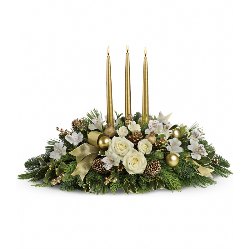 Royal Christmas Centerpiece - Same Day Delivery