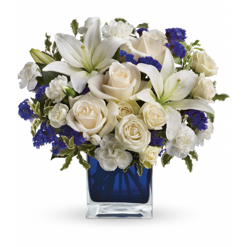 Sapphire Skies Bouquet - Same Day Delivery