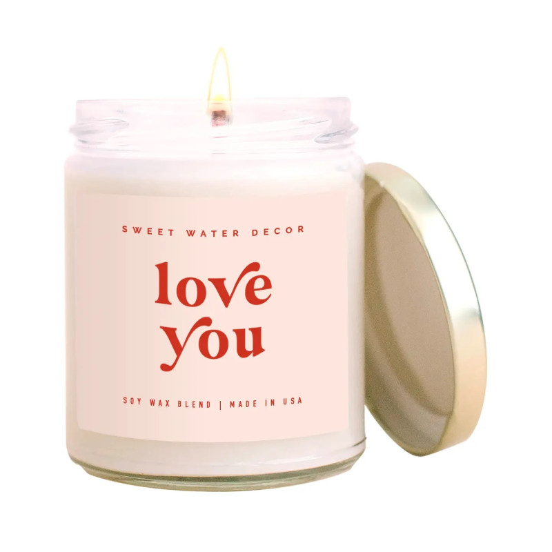 Love You Candle  - Same Day Delivery