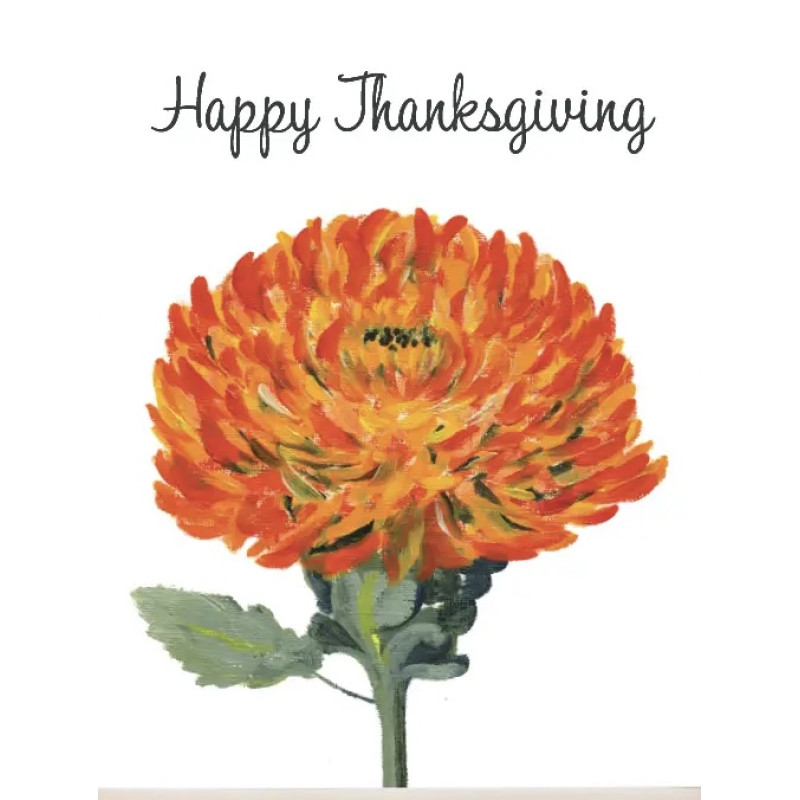 Thanksgiving Greeting Card  - Same Day Delivery