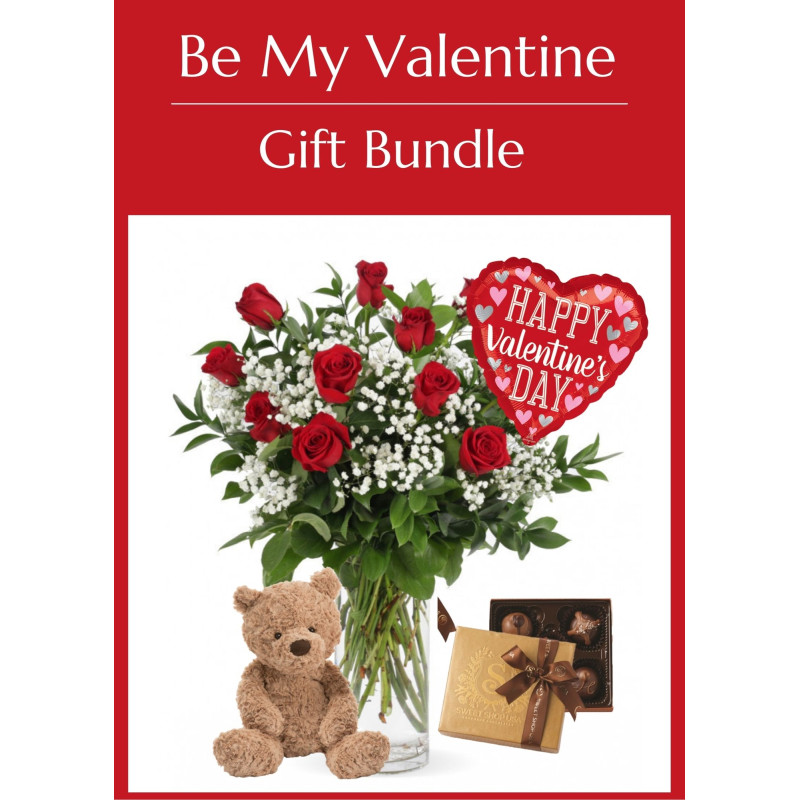 Valentine Rose Bundle  - Same Day Delivery