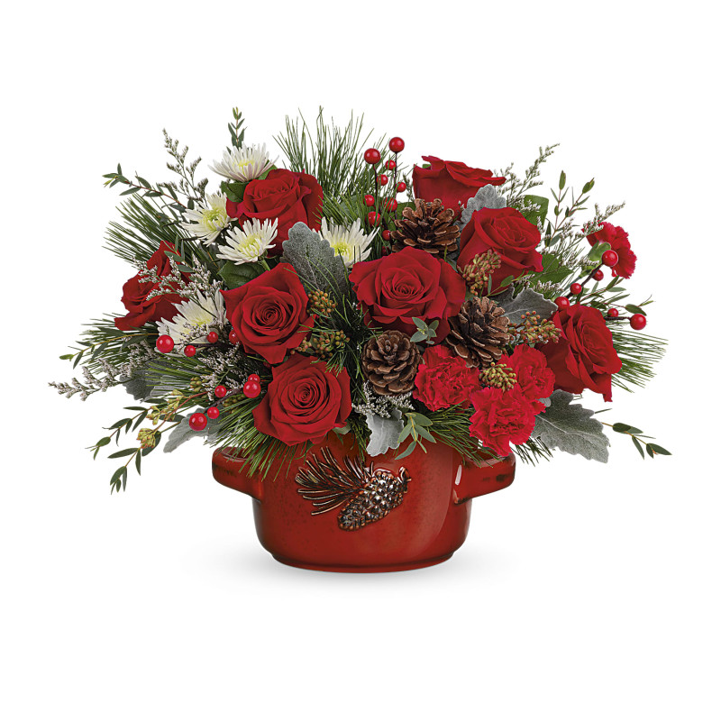 Vintage Christmas Bouquet - Same Day Delivery