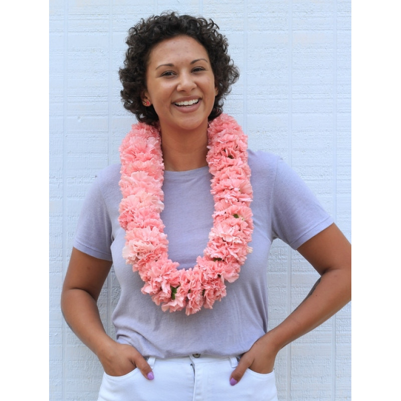Carnation Lei - Same Day Delivery