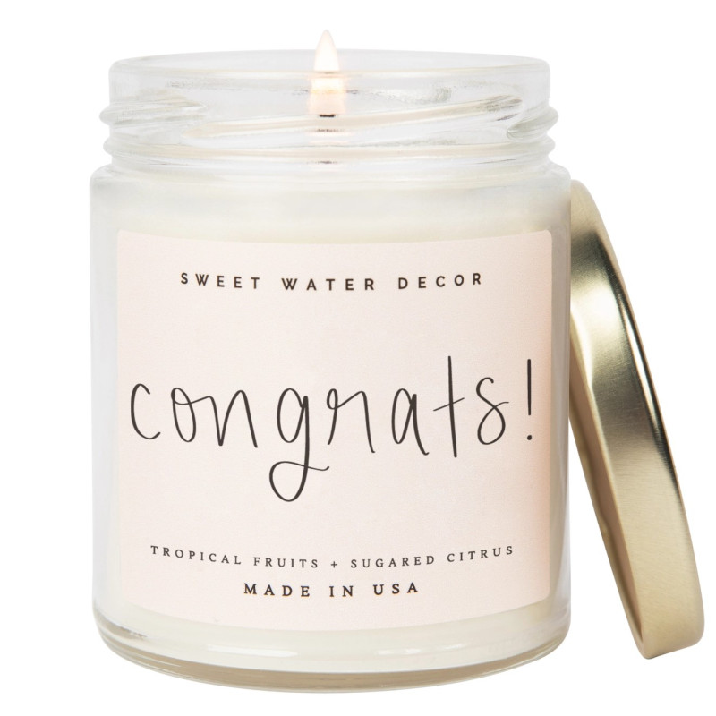 Congrats! Candle  - Same Day Delivery