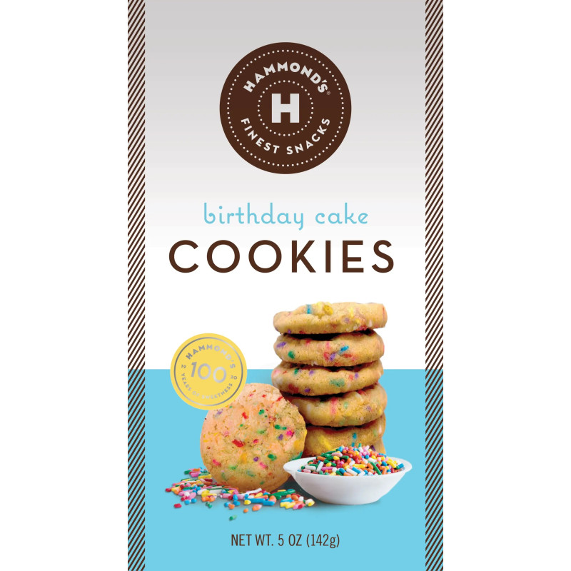Birthday Cake Cookies - Same Day Delivery