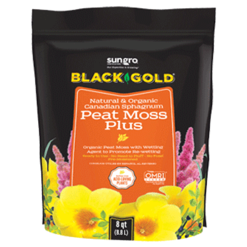 Black Gold Peat Moss Plus - Same Day Delivery