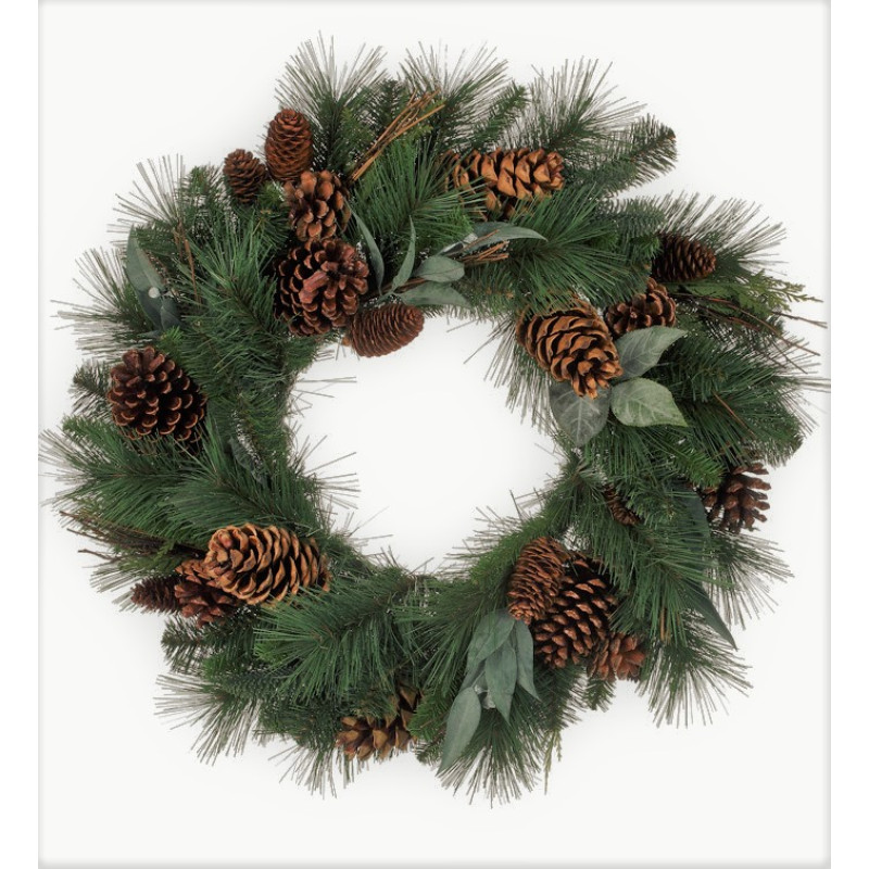 Pine Cone Wreath - Same Day Delivery