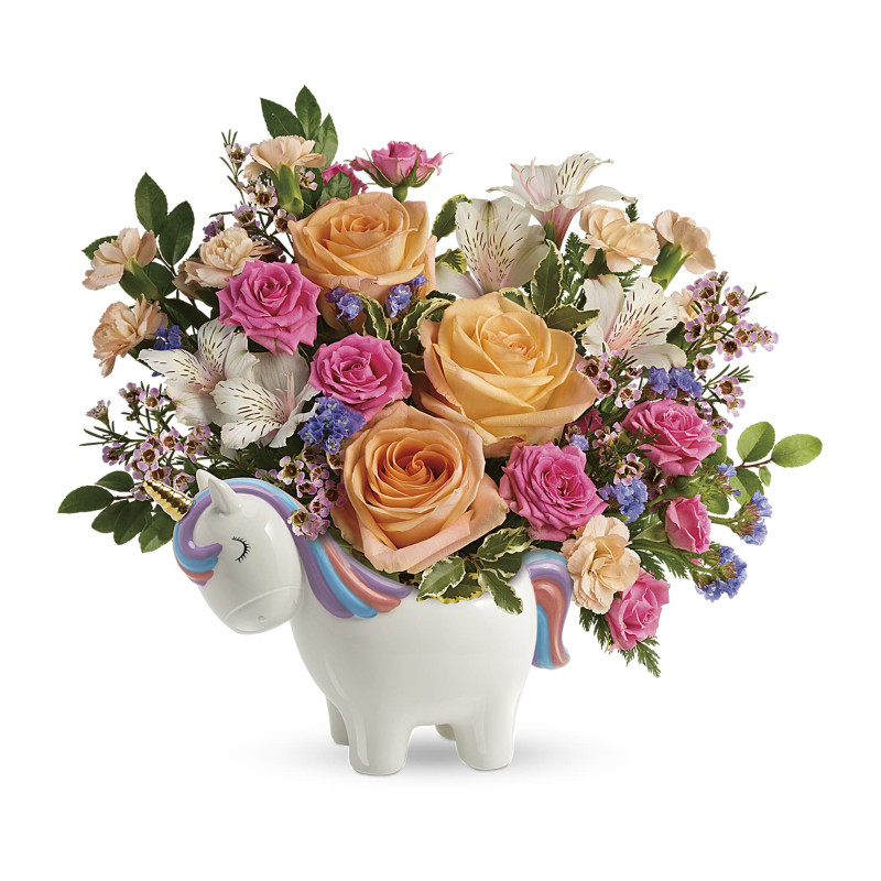 Magical Garden Unicorn Bouquet - Same Day Delivery