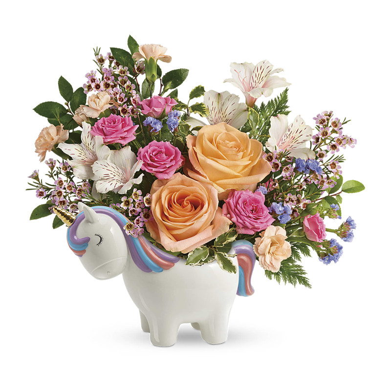 Magical Garden Unicorn Bouquet - Same Day Delivery