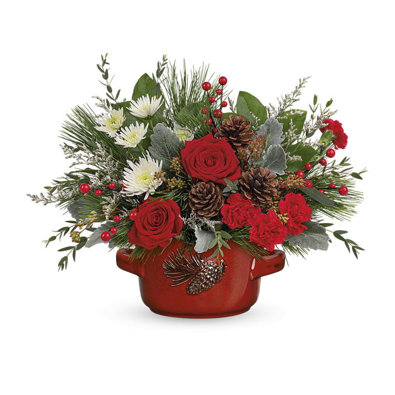 Vintage Christmas Bouquet - Same Day Delivery
