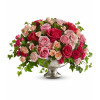 Elegant Rose Centerpiece: Premium